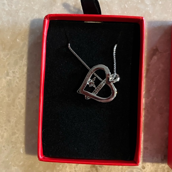 Love Heart Mother’s Necklace NIB “Always my mother forever my friend” - Picture 3 of 8